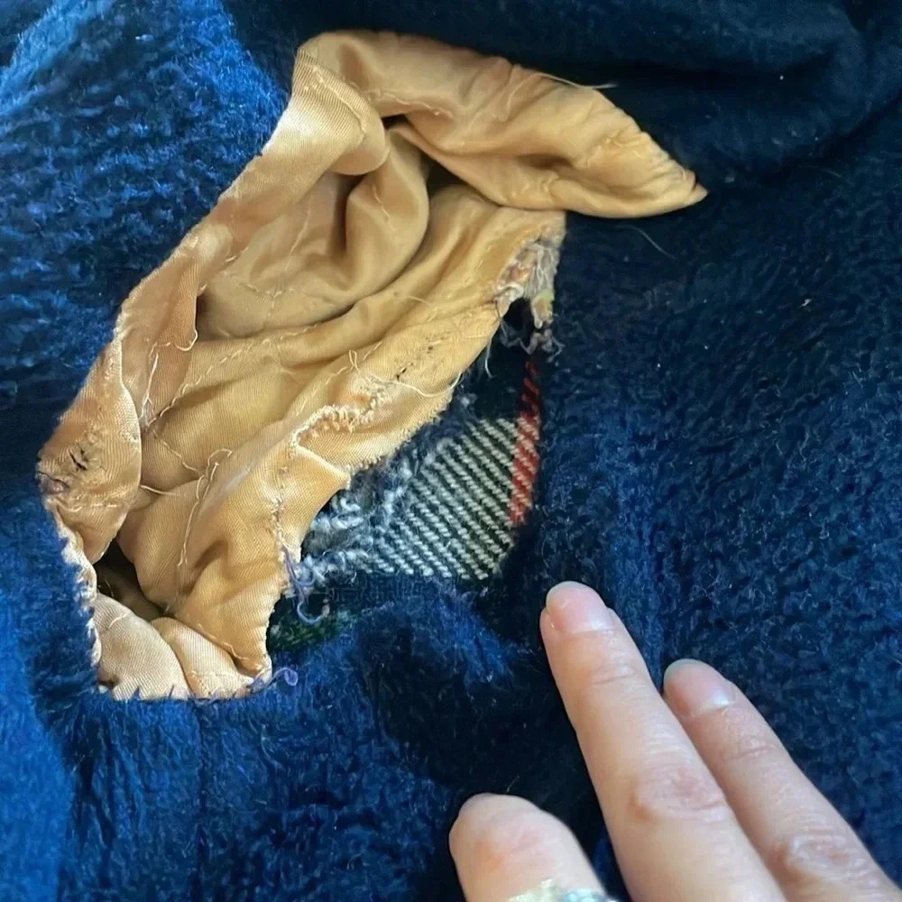 Vintage Sears Sportswear Wool Plaid Jacket Men’s 42 Button Front Outdoor Woodsy - Picture 9 of 15